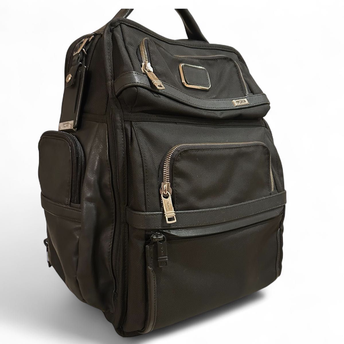 極美品✨トゥミ リュック ALPHA3 バリスティック 黒色 ブリーフパック 圧倒的存在感】 TUMI トゥミ ALPHA3 バリスティック 黒色