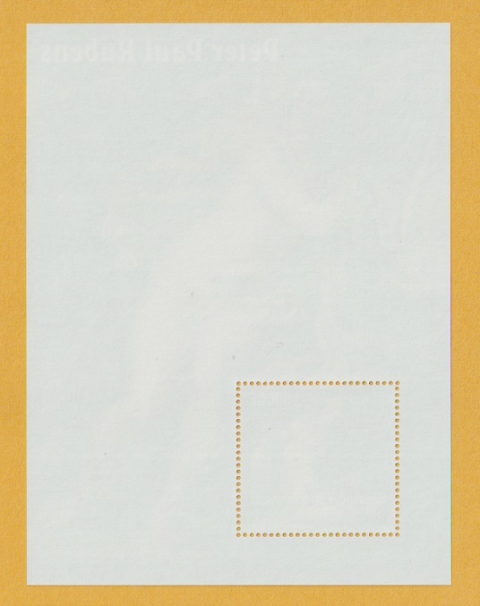 ● 【外国切手・コンゴ】 ピーテル・パウル・ルーベンス の作品　S/S 切手シート ('05)　未使用_画像2
