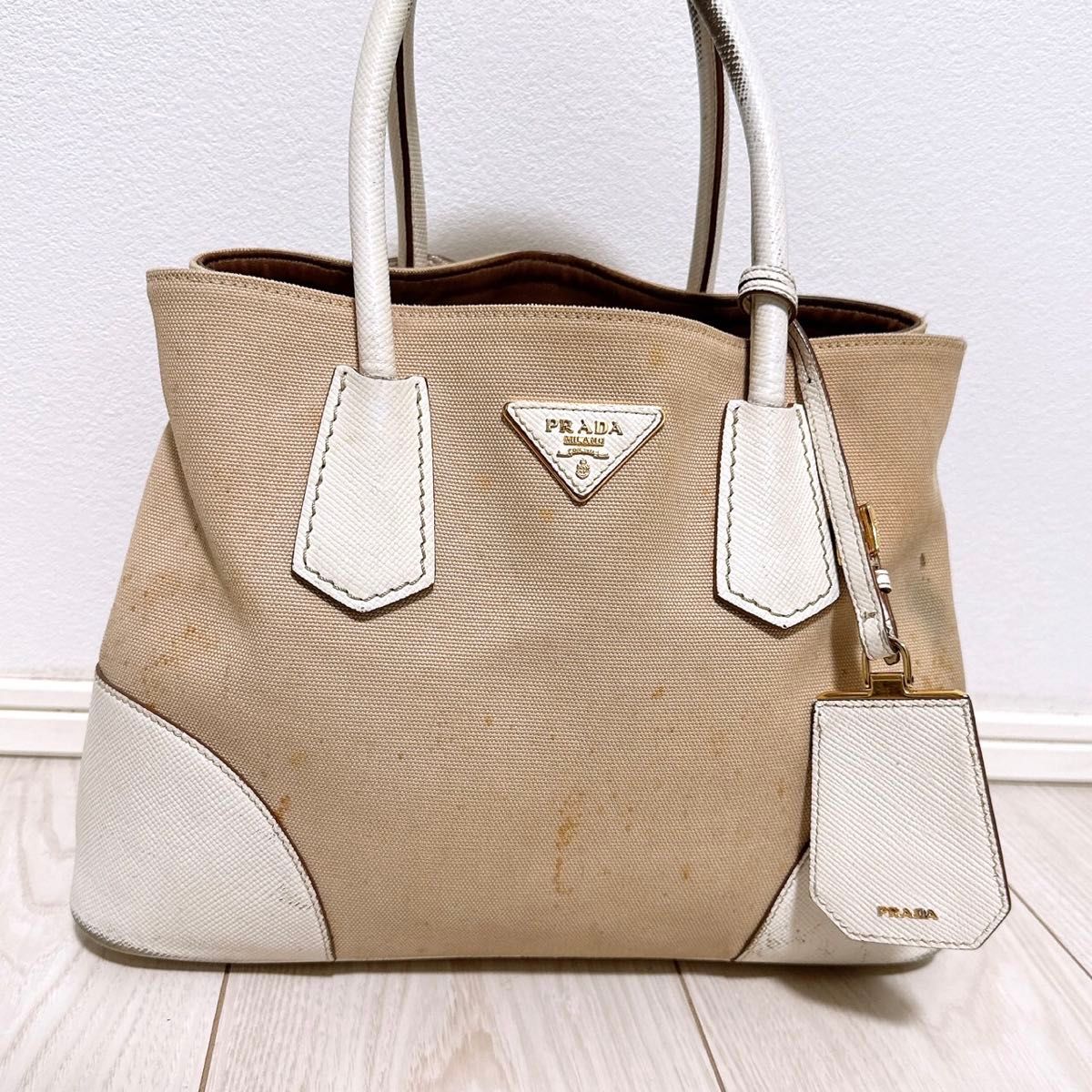 ☆送料関税込☆PRADA プラダ キャンバス トートバッグ☆超人気☆ 格安》PRADA(プラダ)トートバッグ キャンバス|Yahoo!フリマ(旧