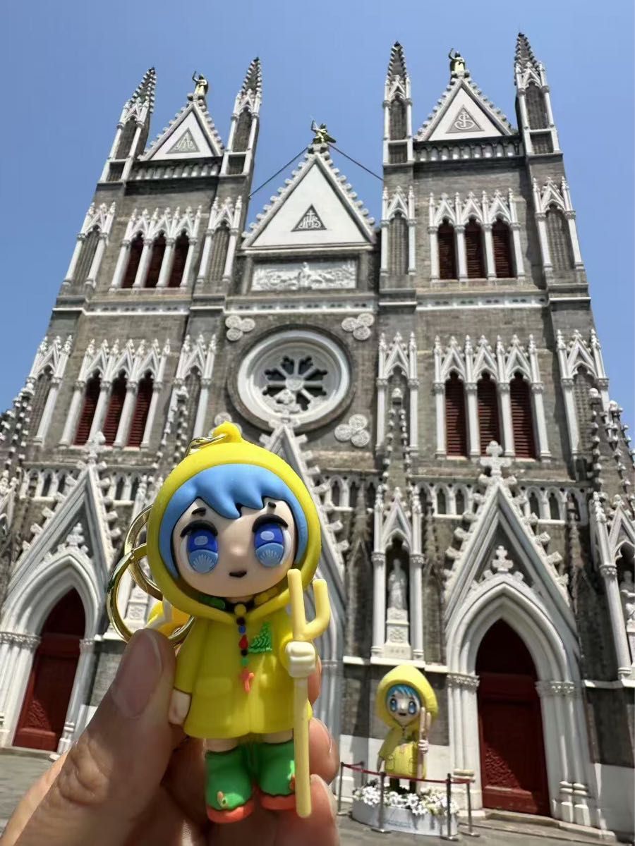バチカンのマスコット「ルーチェ(Luce)」のフォンペと香り袋(かおりぶくろ) バチカンのマスコット「ルーチェ(Luce)」のフォンペ(飾り