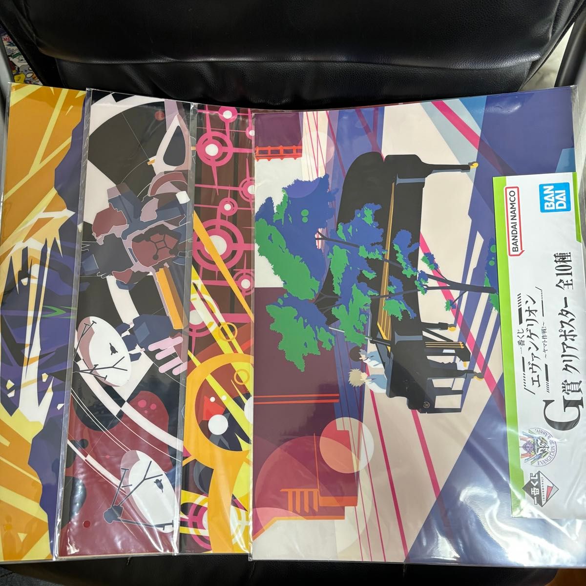 【新品】エヴァンゲリオン 一番くじ G賞 クリアポスター 全10種コンプ ❶ ③ エヴァンゲリオン 一番くじ G賞 クリアポスター 10種