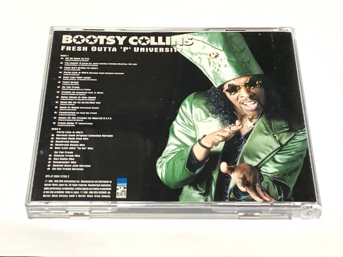 Paypayフリマ Cd Bootsy Collins Fresh Outta P University ブーツィー コリンズ 国内盤 Wpcr 1