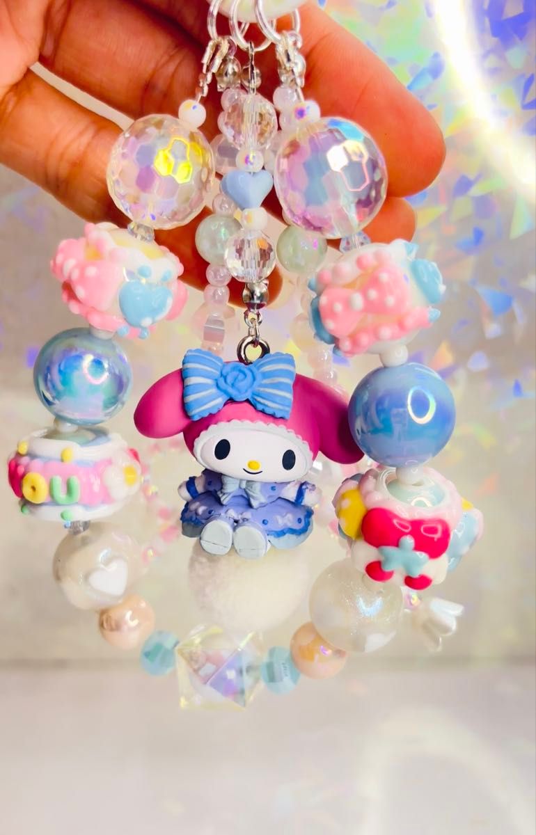 No.10 マイメロ キーホルダー☆サンリオ ストラップ