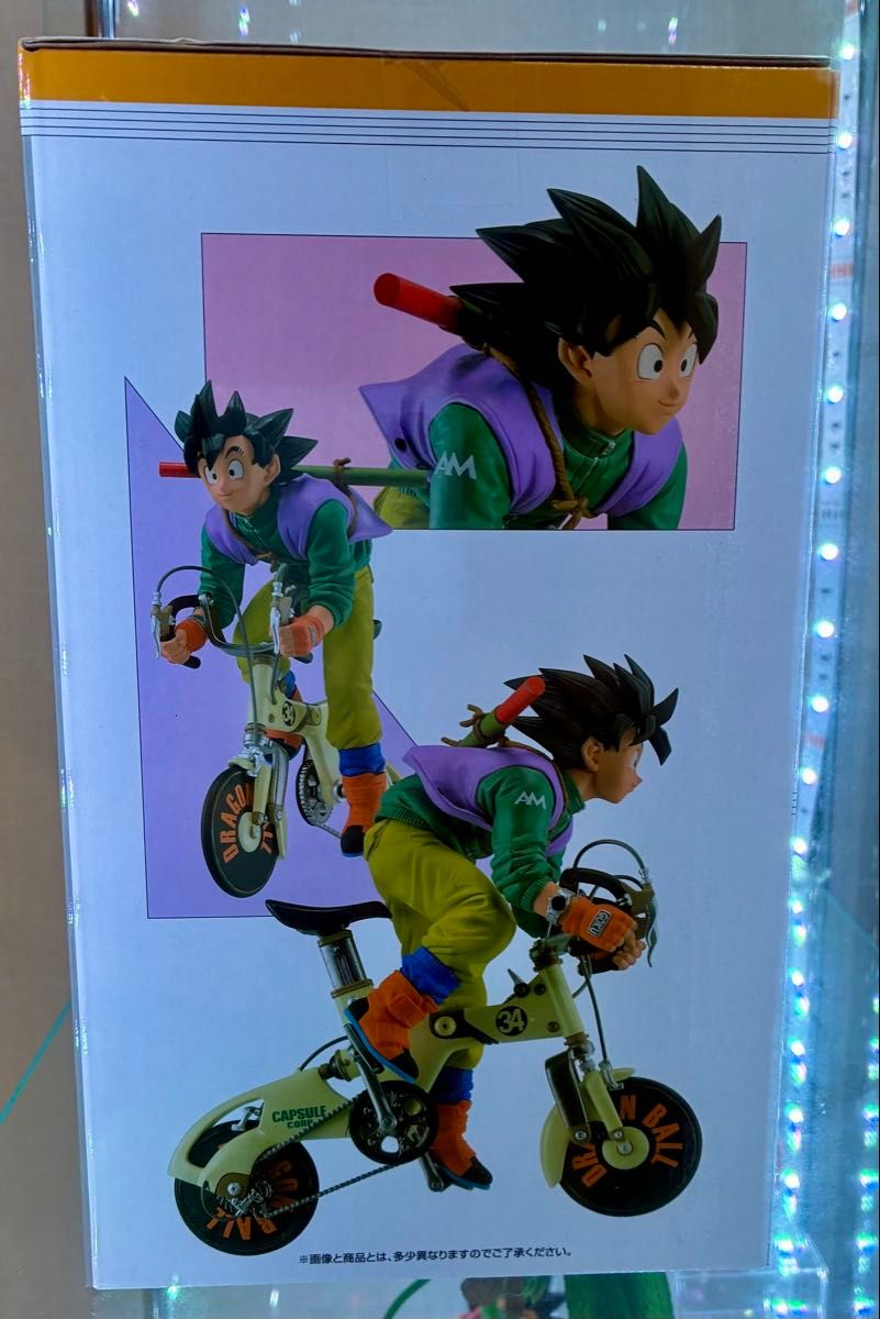 ドラゴンボール スナップコレクション フィギュア 孫悟空A賞 自転車 未開封】ドラゴンボールスナップコレクション A賞 孫悟空 自転車