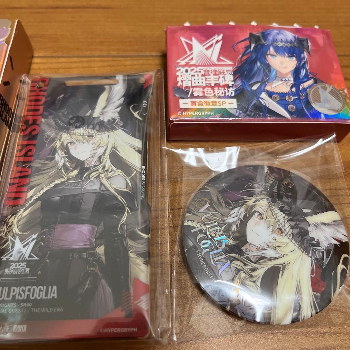 アークナイツ シュウ 通行認証+缶バッジ まとめ売り アークナイツ音律聯覚 通行認証 缶バッジ ウルピスフォリア
