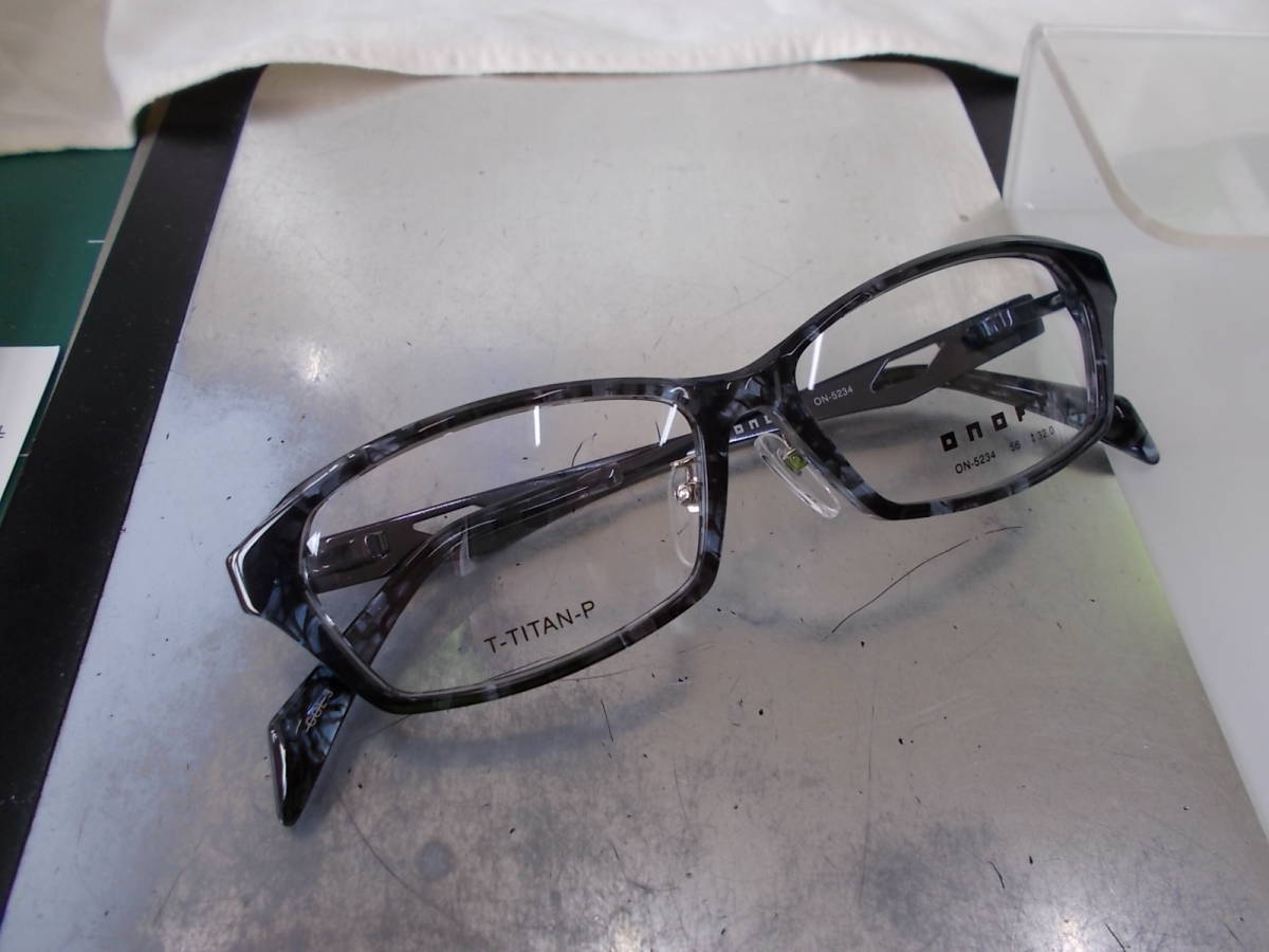 ONOFF オノフ 超かっこいいセルメタルコンビ眼鏡フレーム ON-5234-3