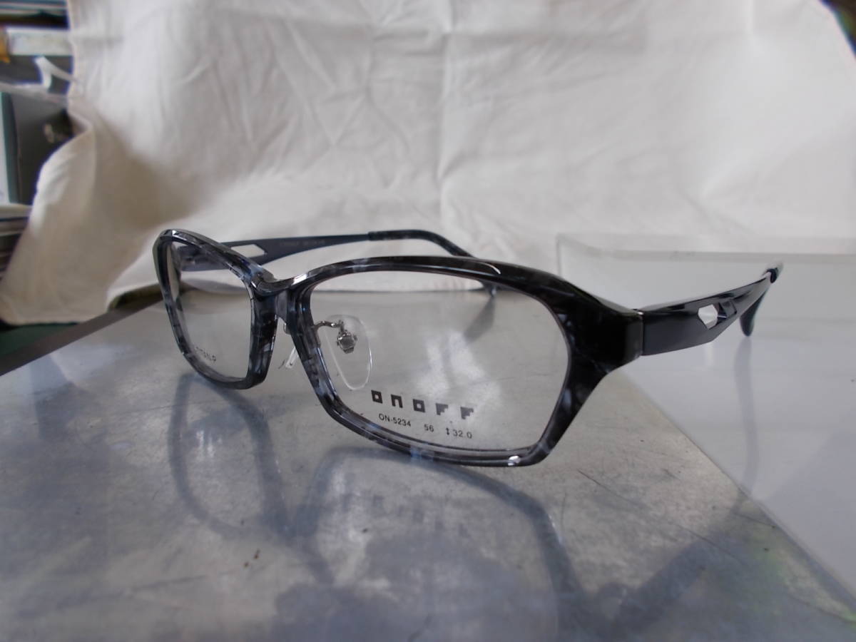 ONOFF オノフ 超かっこいいセルメタルコンビ眼鏡フレーム ON-5234-3