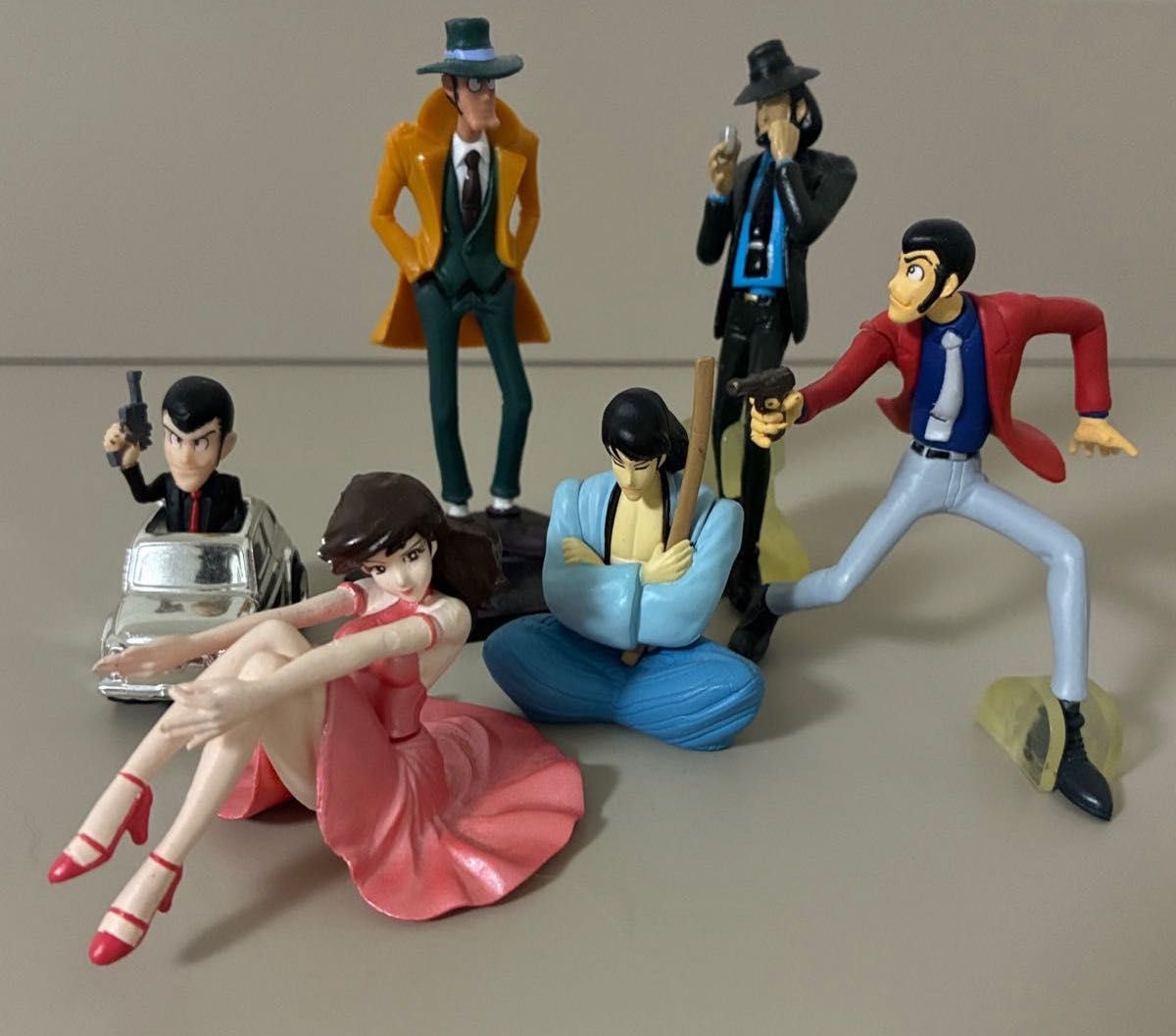 ルパン三世 フィギュアセット 6体 ルパン三世 フィギュア 6体セット まとめ売り|Yahoo!フリマ(旧