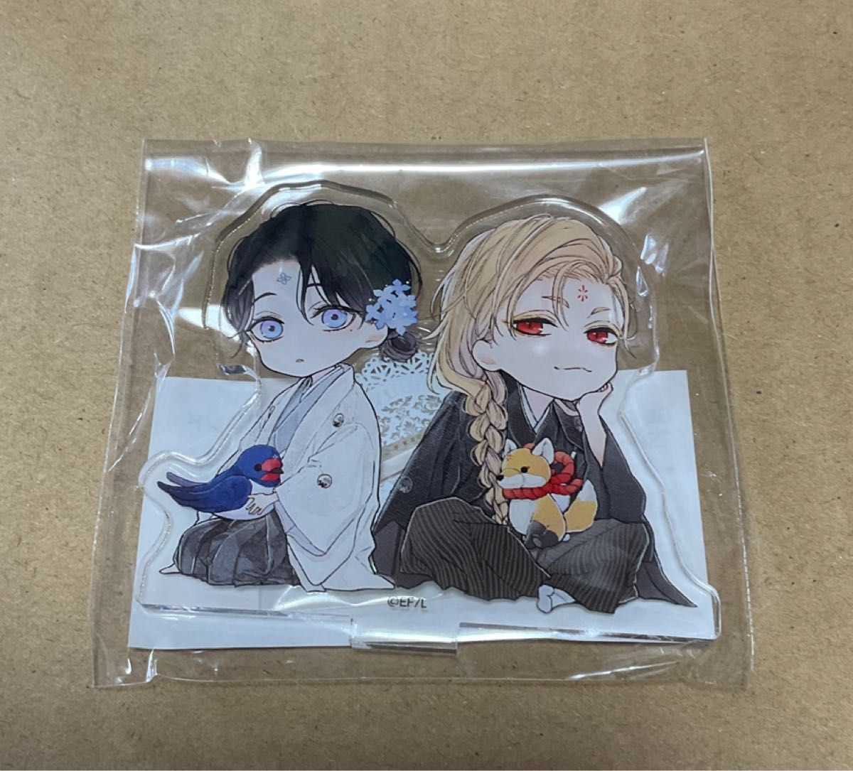 BE・BOY GOLD展 SD アクリルスタンド アクスタ 古澤エノ 2点セット BE・BOY GOLD展 描き下ろしSDアクリルスタンド 古澤エノ