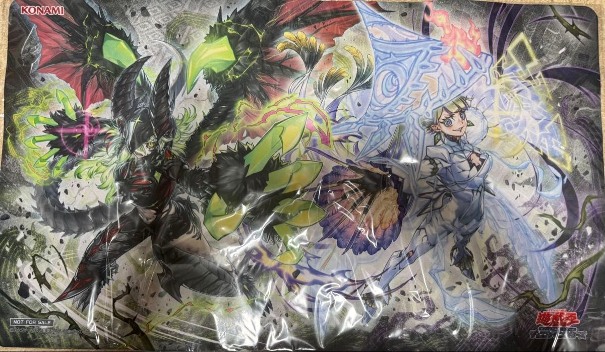 ランキングデュエル プレイマット 白き森 ディアベルスター ディアベルゼ 遊戯王 ランキングデュエル プレイマット ディアベルスター