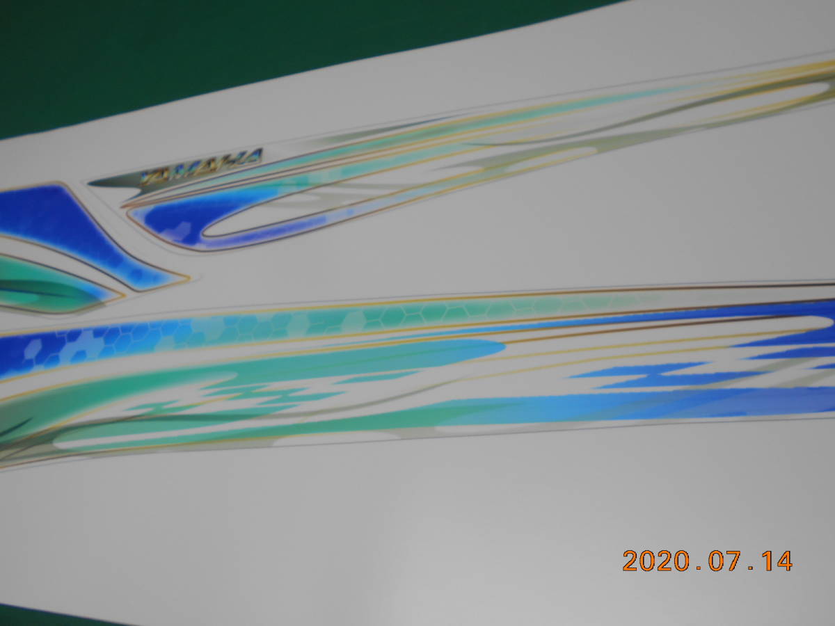 訳アリ価格　白艇ベースデザイン　2012～2018年　SHO HO SVHO用 左右 1セットのみ インクジェット出力サンプル平面貼用艶消しラミネート済_画像8