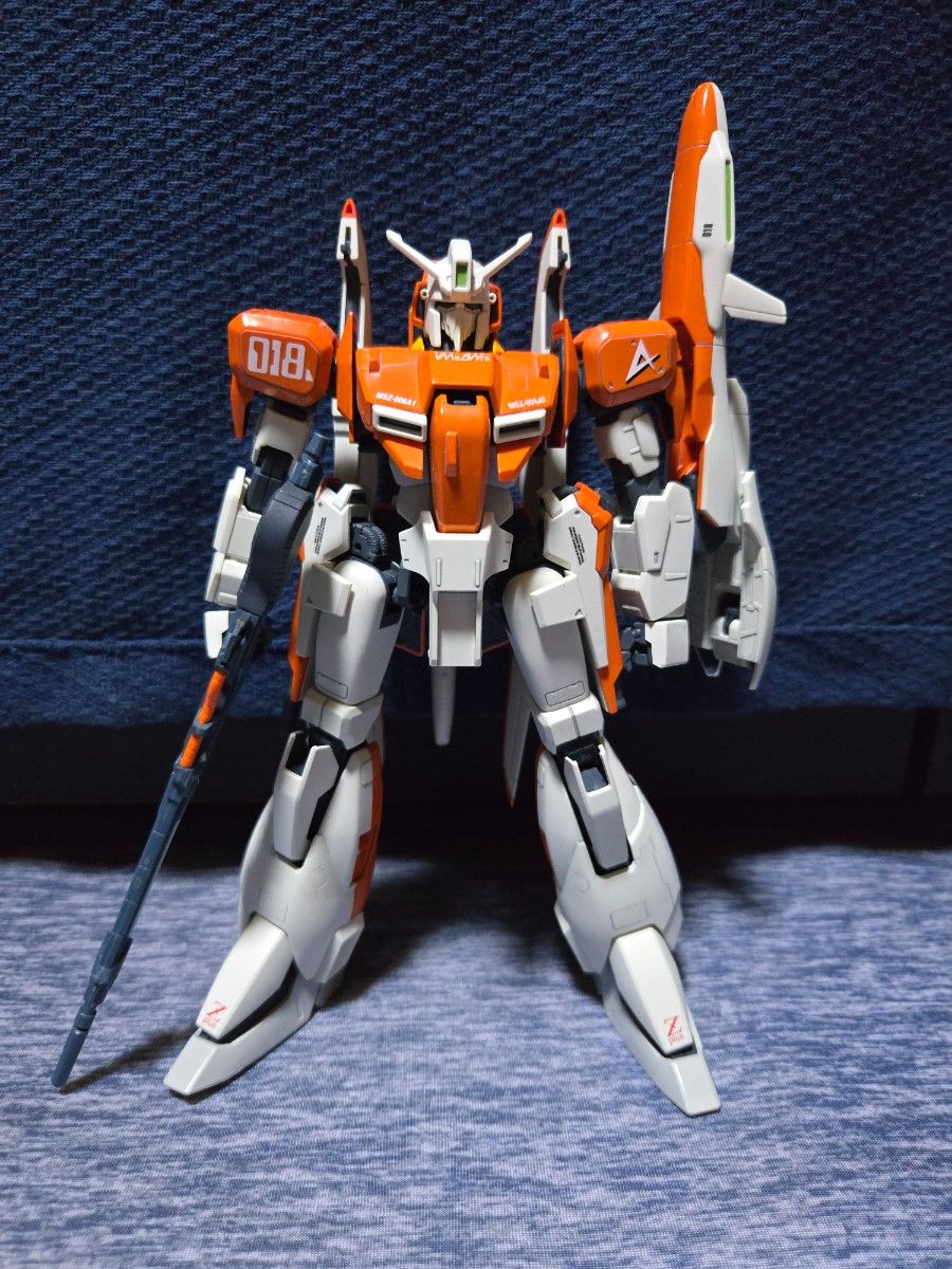 MSZ-006A1 ZETAplus ゼータプラス 全塗装済み(ジャンク) バンダイ 1/100 MG MSZ-006A1 ゼータプラス テスト機カラー