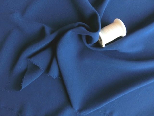  royal blue * chiffon georgette cloth *.. color also!