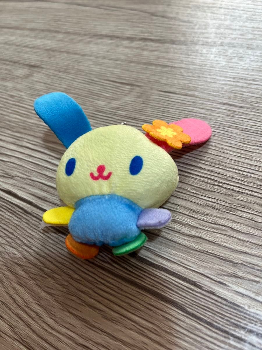 2000年代 サンリオ ウサハナ マスコットキーホルダー ぬいぐるみ レア希少 サンリオ ウサハナ うさはな ぬいぐるみ マスコット