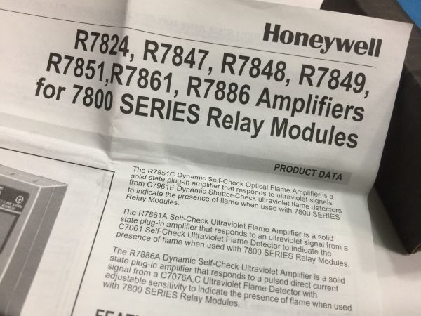 電子部品、パーツなど・・/　　ハネウェル Honeywell R7847A1025 フレーム信号増幅器 HONEYWELL 　FA125H_画像9