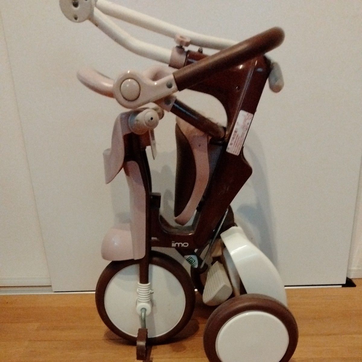 ilimo 三輪車 ピンク・ブラウン imo 三輪車 ピンク×ブラウン 子供用|Yahoo!フリマ(旧PayPay