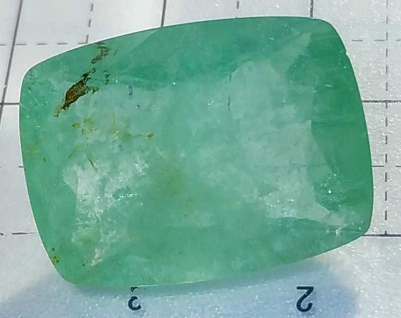 超巨大 天然エメラルド 17.129ct 鑑別書付き ルース 緑柱石 jewelry emerald ベリル ジュエリー 裸石 宝石 _画像1