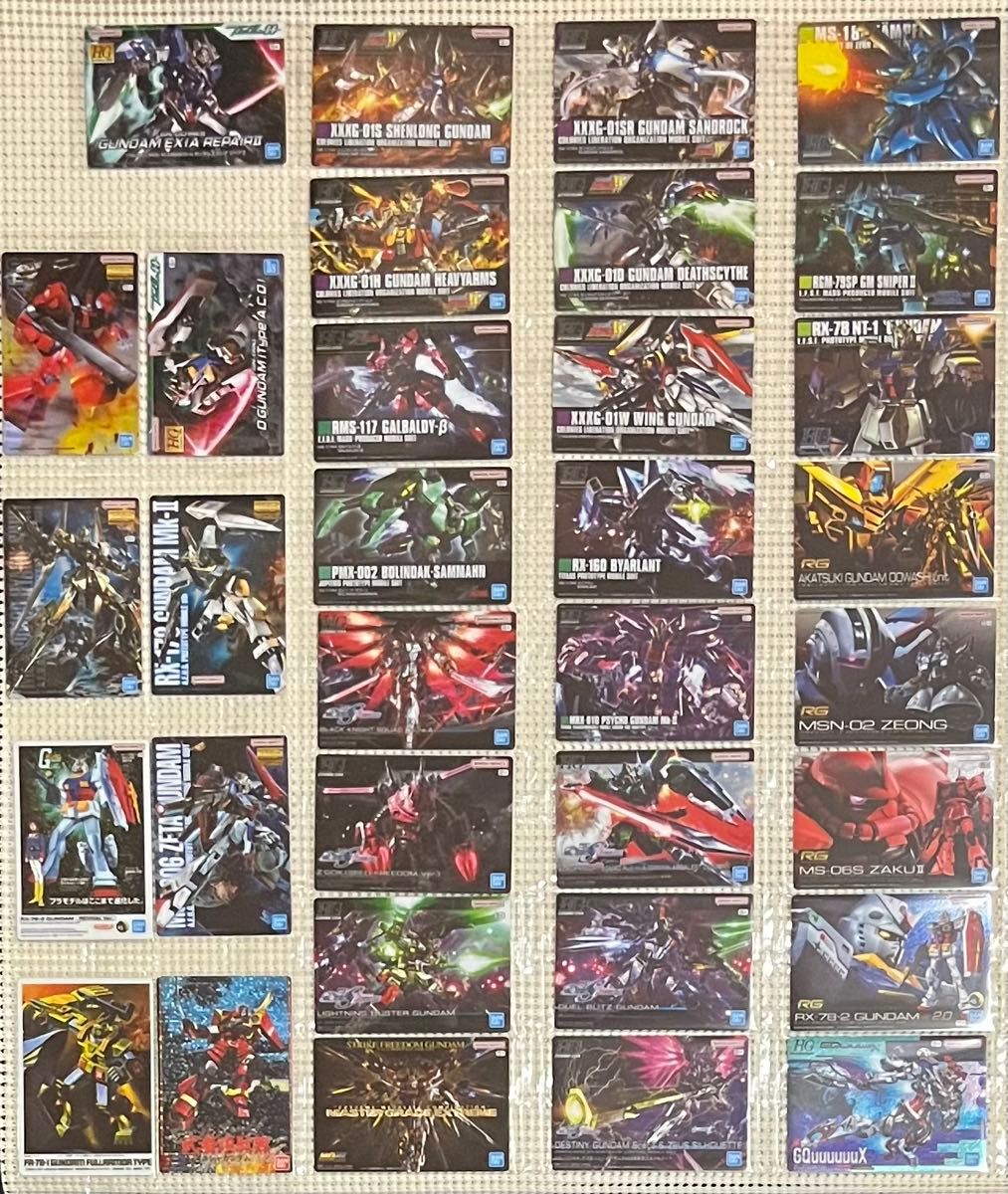 ガンプラパッケージアートグミ2 カード 第2弾 全33種フルコンプ ガンプラパッケージアートグミ2 カード 第2弾 全33種フルコンプ