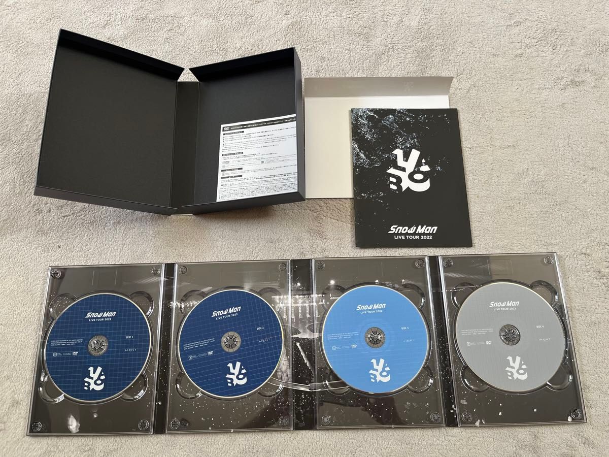 Snow Man LIVE TOUR 2022 4DVD 初回盤 Snow Man LIVE TOUR 2022 Labo 初回盤 4DVD|Yahoo!フリマ(旧