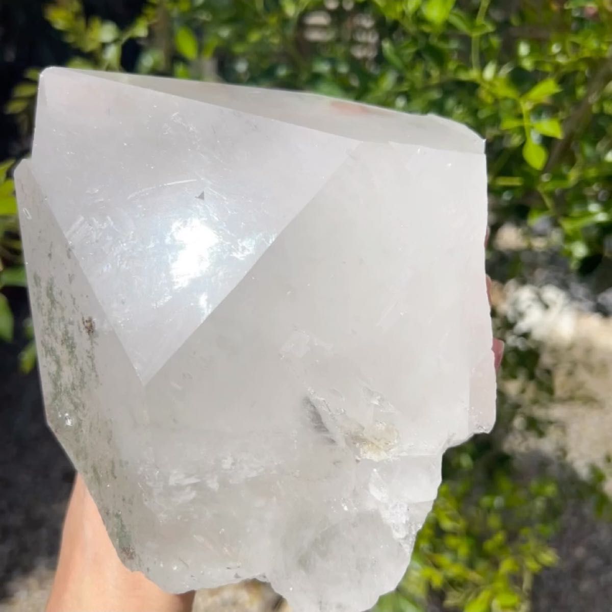 ☆超激レア☆超ハイパワー!!ガーデン水晶 ファントムクォーツ ファントム 六角柱 ポイント 天然石 パワーストーン 原石