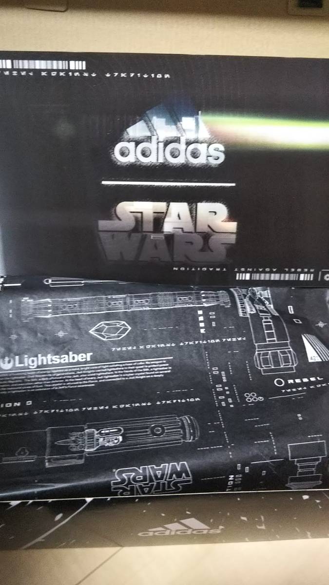 アディダス adidas DAME 5 STAR WARS ライトセーバー LIGHTSABER 27.5cm 未使用 未着用 バスケットボールシューズ_画像2