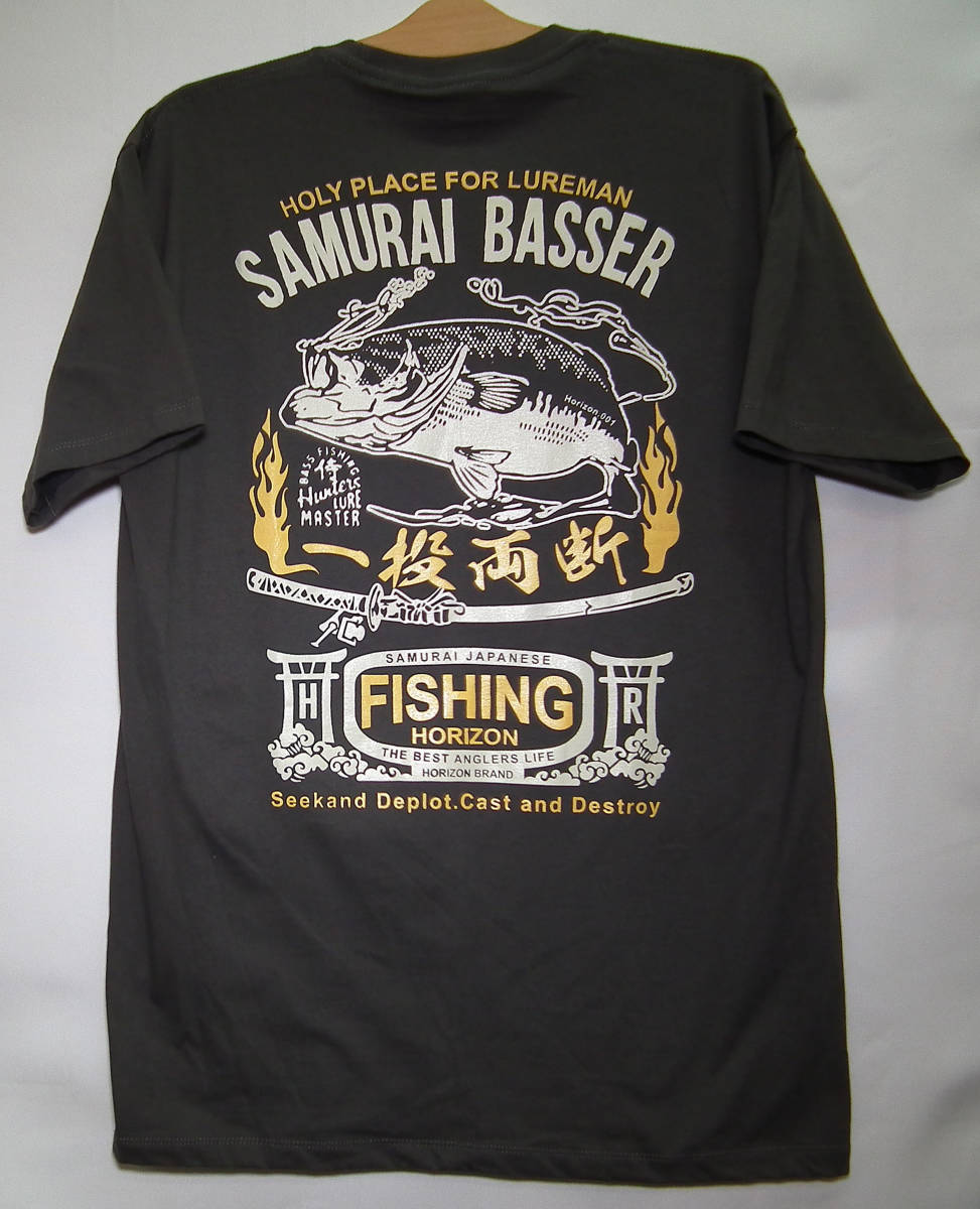ヤフオク 新品 和柄tシャツ グレー2xl半袖 ブラックバス ヤフオク 新品 和柄tシャツ グレー2xl半袖 ブラックバス