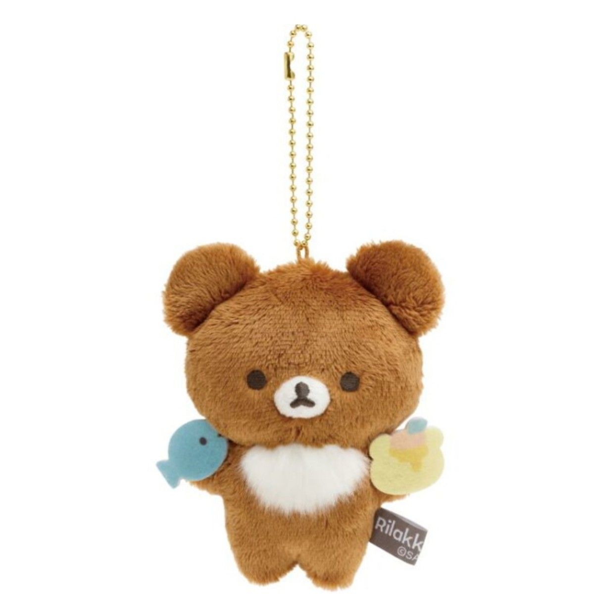 ゴッホ展 限定 ぶらさげぬいぐるみ コリラックマ リラックマ チャイロイコグマ チャイロイコグマ ぶらさげぬいぐるみ ボールチェーン付