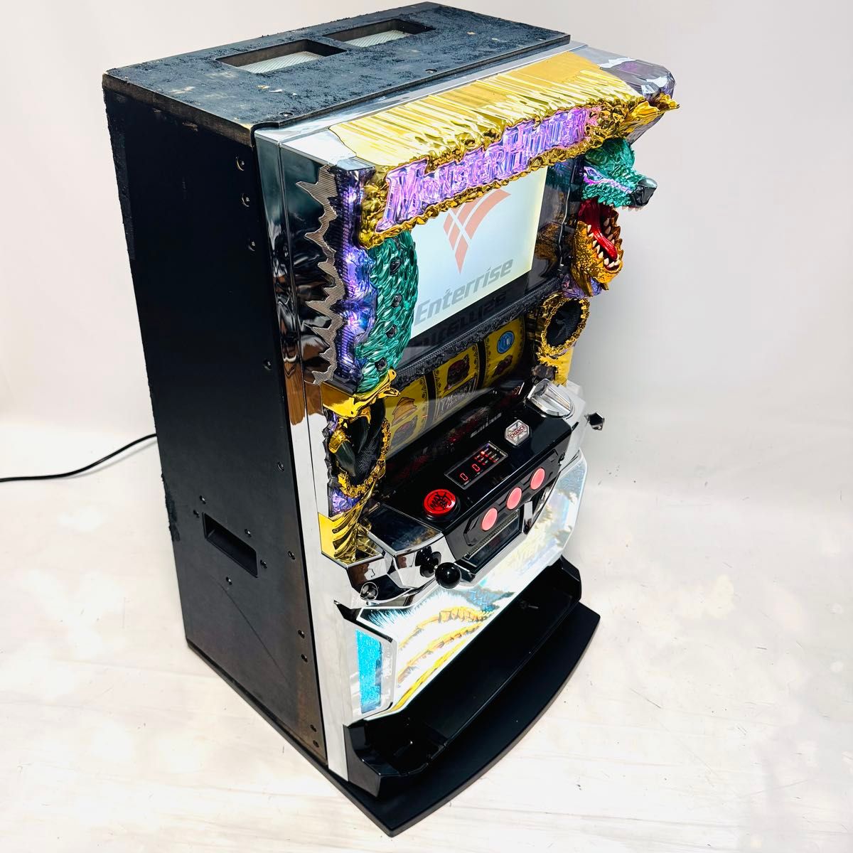 専用(引取のみ) パチスロ実機 モンスターハンター月下雷鳴コイン不要機