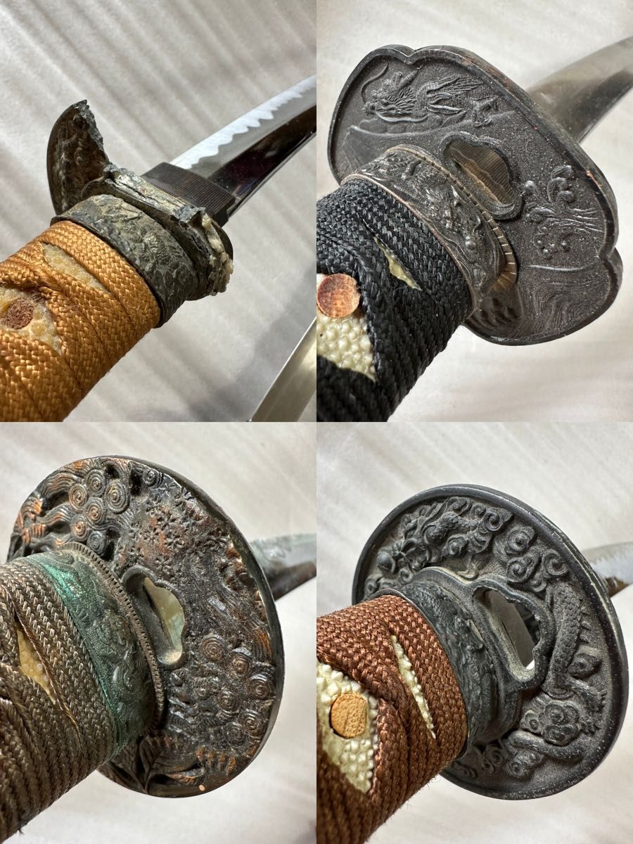 模造刀 脇差9点まとめ 黒鞘 金茶漆鞘 ジャンク品 部品取り 模造刀 脇差9点まとめ 黒鞘 金茶漆鞘 ジャンク品 部品取り