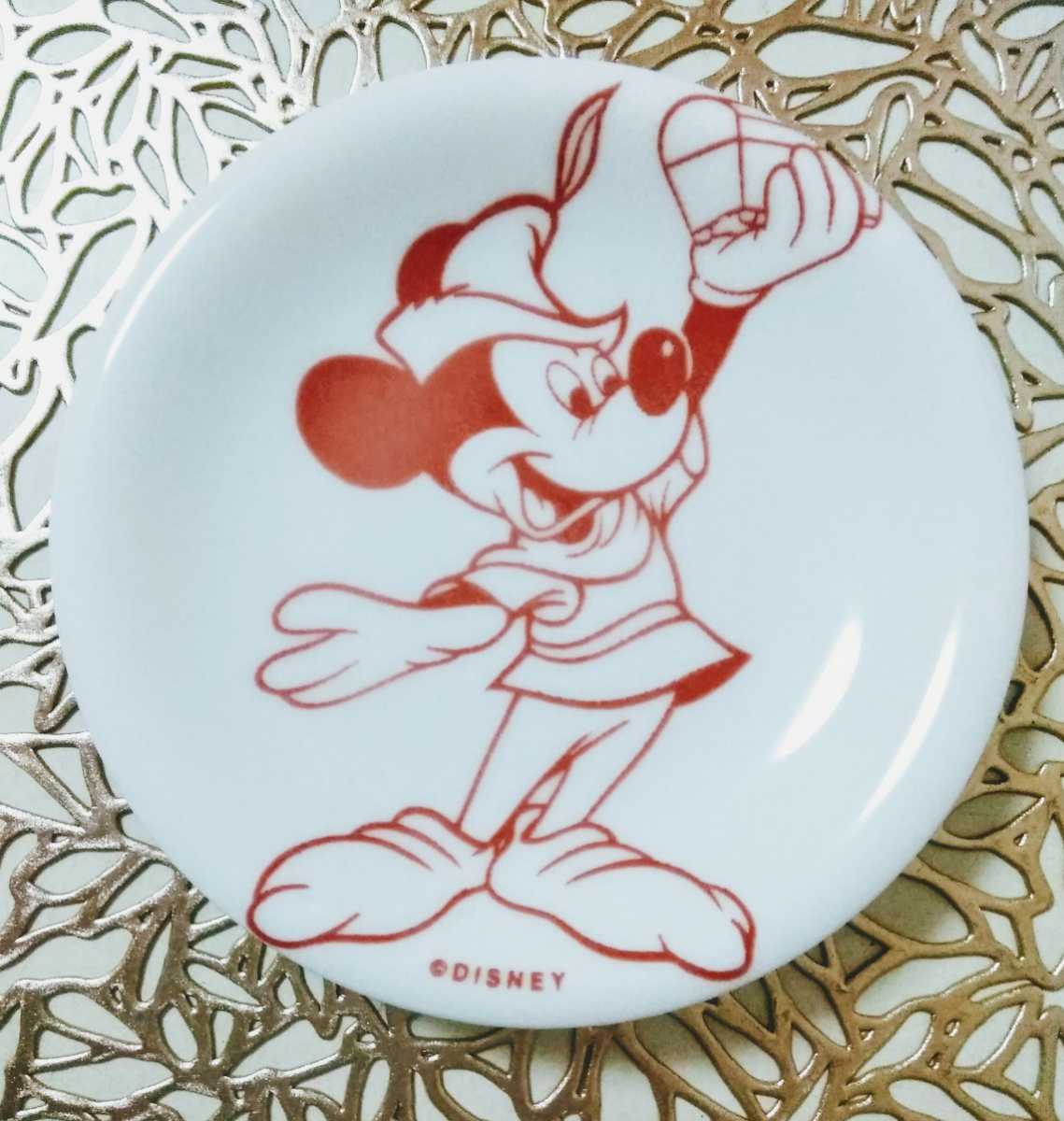 即決！ 新品 東京ディズニーランド 可愛い ミッキー ミッキーマウス 小皿 醤油皿 ジャックと豆の木_画像1