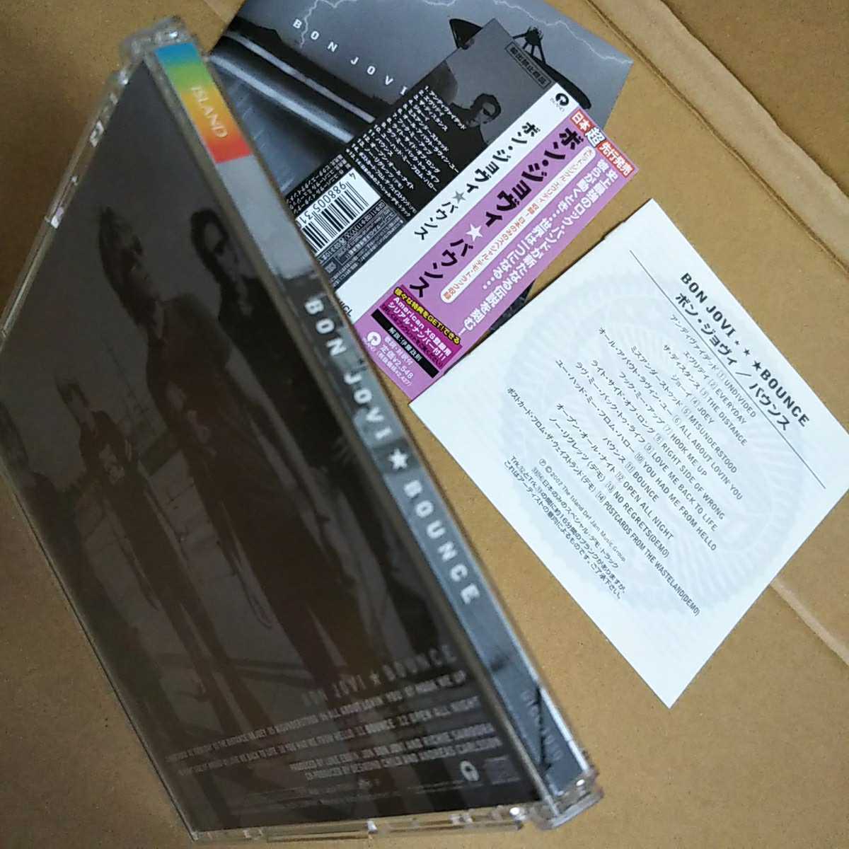 中古CD BON JOVI / ボン・ジョヴィ『BOUNCE』国内盤/帯有り UICL1030【1226】