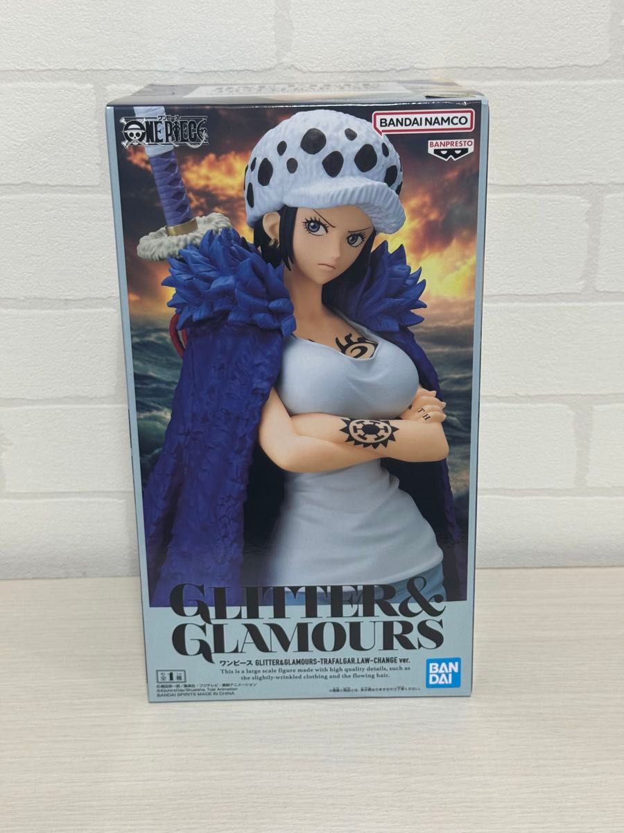 【6点】ワンピース トラファルガー.ロウ CHANGE ver. フィギュア ワンピース GLITTER&GLAMOURS-TRAFALGAR LAW-CHANGE ver