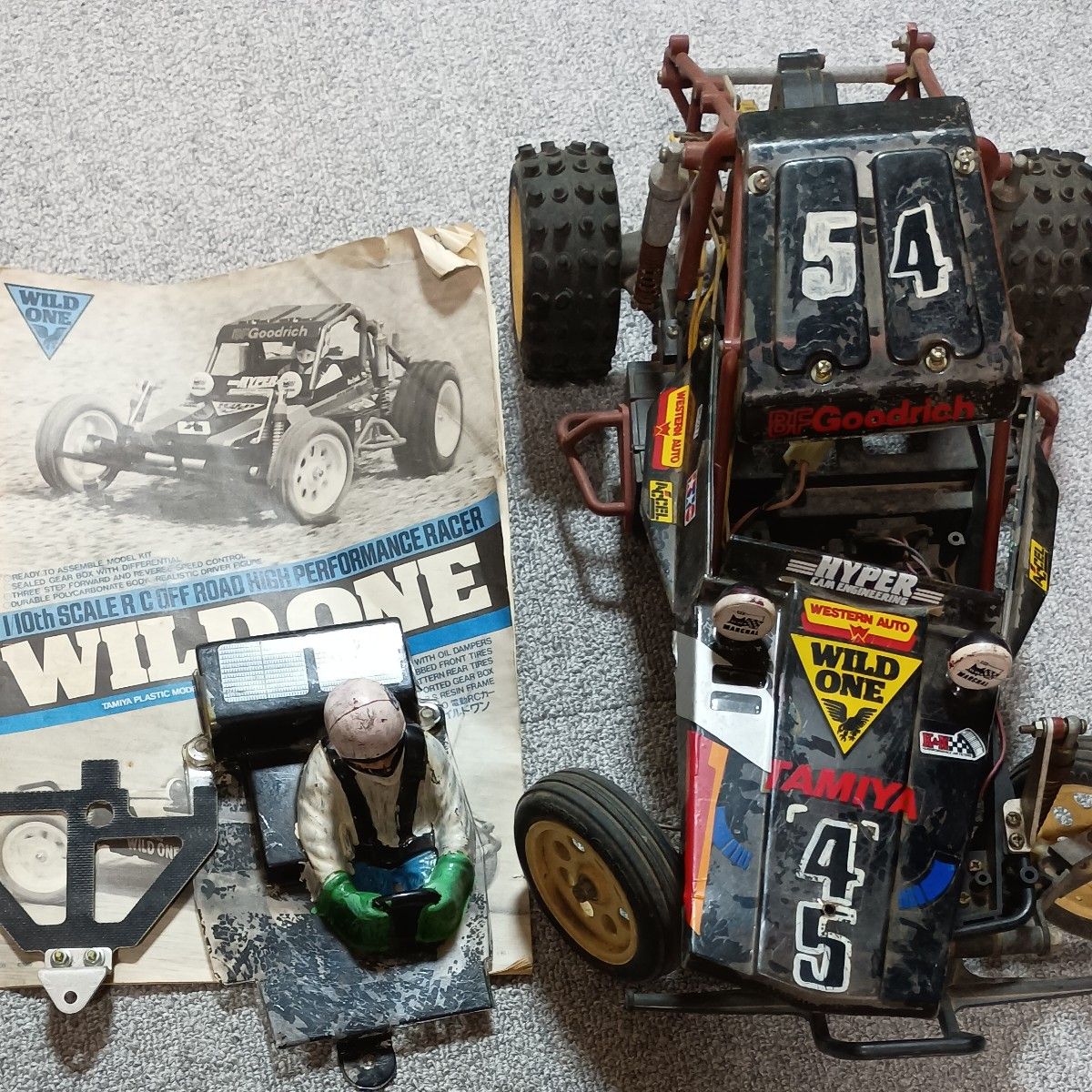 【ジャンク品】ラジコン WILD ONE タミヤ ラジコン ワイルドワン ジャンク 当時物|Yahoo!フリマ
