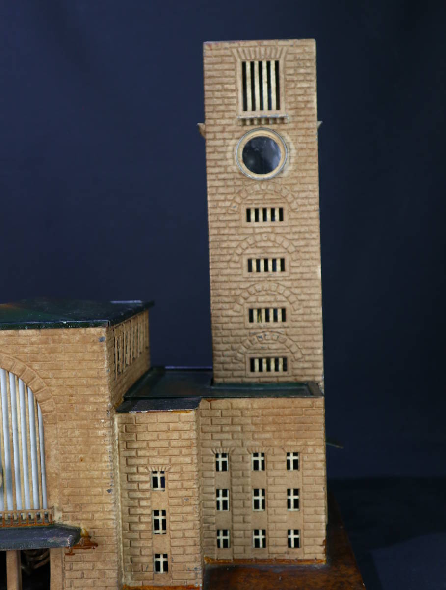 メルクリン・MarKlin・駅舎模型・ブリキ製・1880年～1900年頃に制作された品・ドイツの模型メーカー_画像6