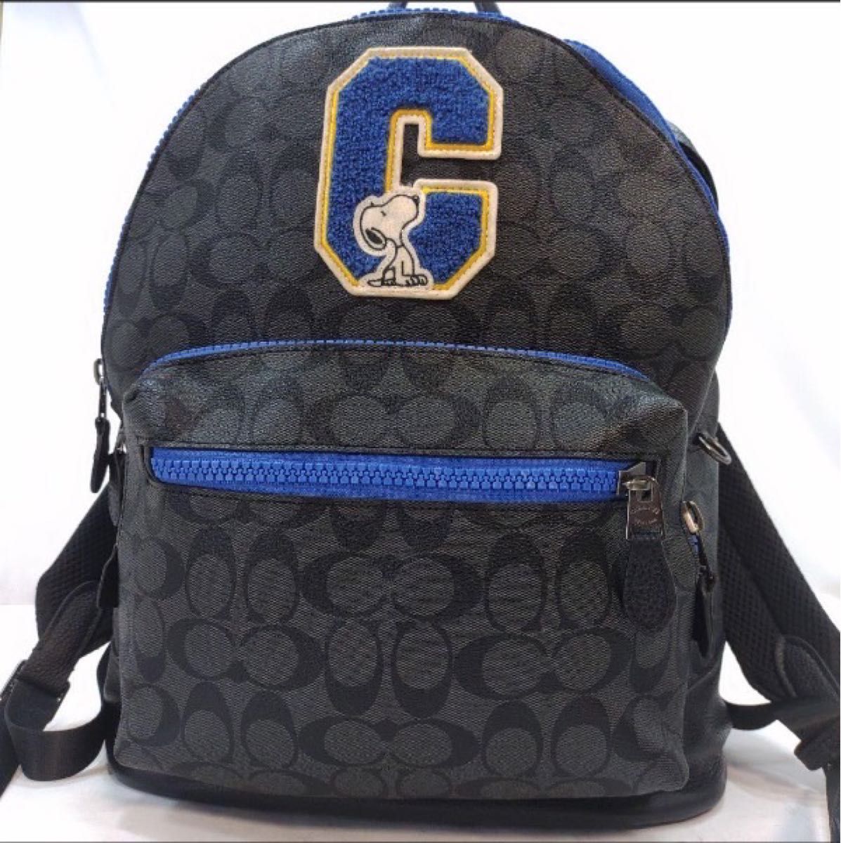 コーチ スヌーピー柄 リュック 小型 正規品 COACH コーチ スヌーピー コラボ ミニリュックコーチ 新品・未