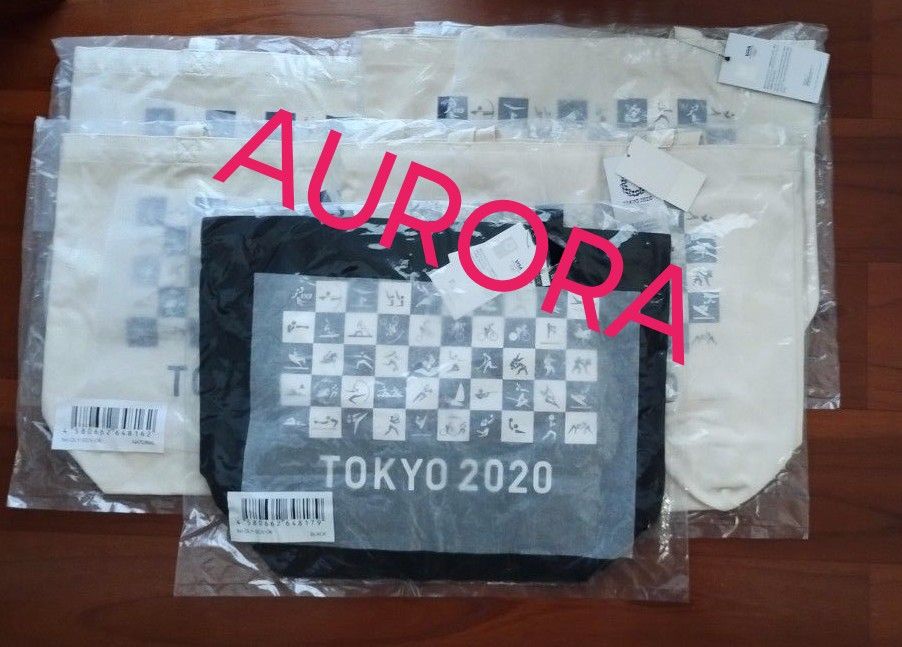 東京オリンピック ピンバッジ ピクトグラム トートバッグ 新品未使用】東京オリンピック ピクトグラム トートバッグ
