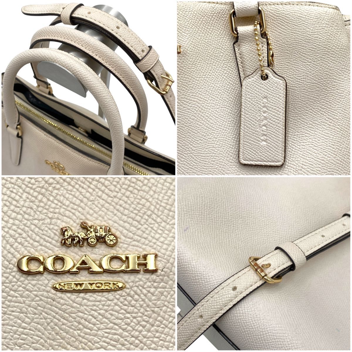 即発!大人気☆コーチ レザー チェーン ショルダーバッグ 2WAY coach コーチ 2WAY ショルダーバッグ トート レザー チェーン