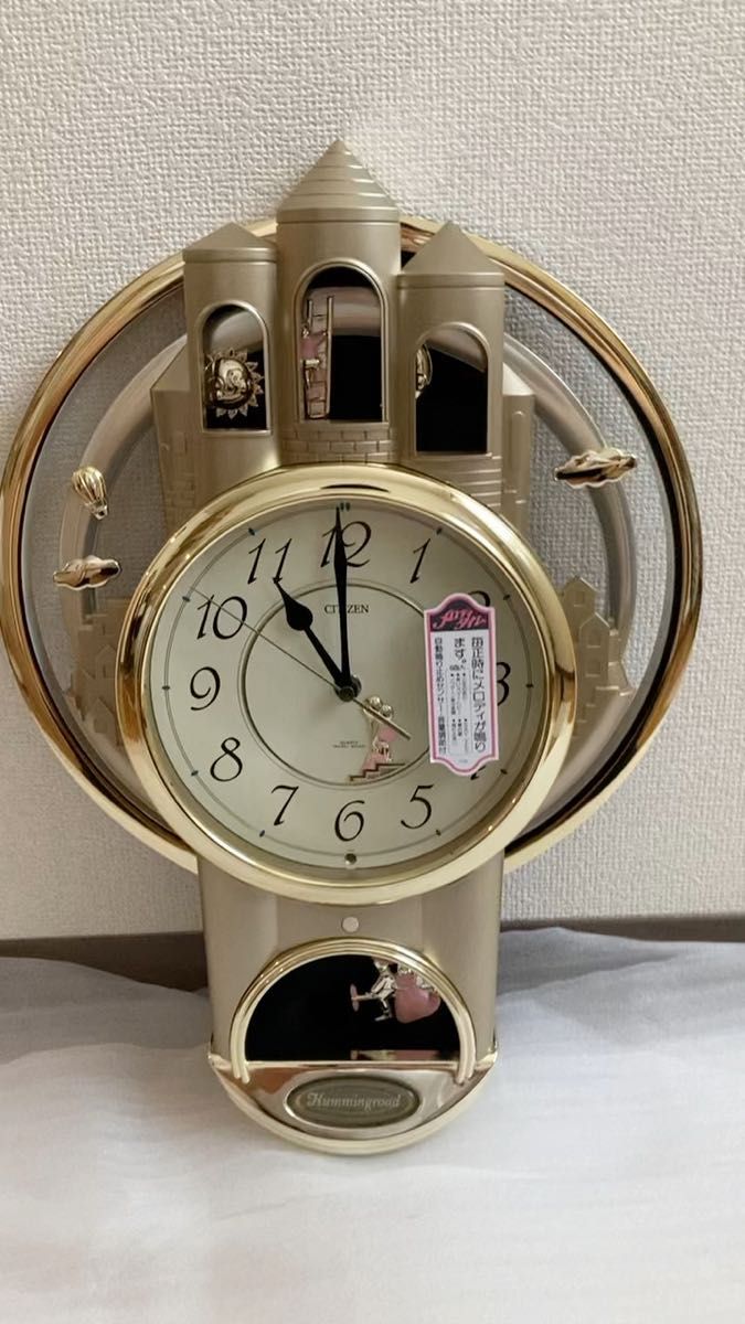 CITIZEN シチズン ハミングロード メロディ 時報 掛け時計 からくり時計 修理済み 確認動画あり