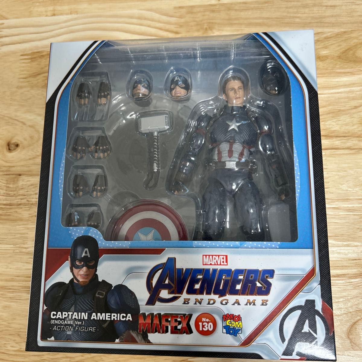 【未開封】mafex キャプテンアメリカ エンドゲーム No.130 マフェックス No 130 MAFEX CAPTAIN AMERICA (ENDGAME Ver