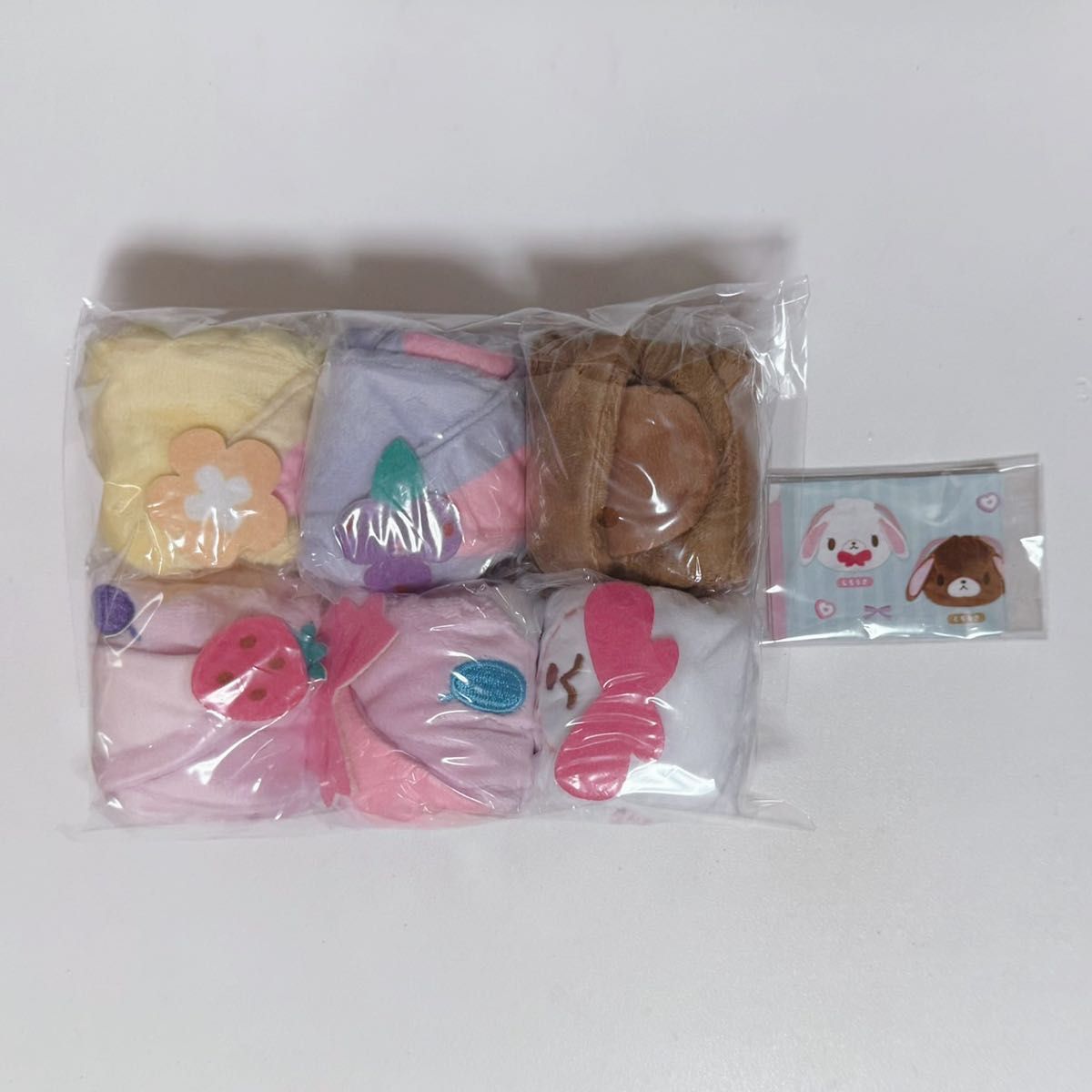 シュガーバニーズ ふわふわ巾着 全員6種類セット シュガーバニーズ ふわふわ巾着 全6種 コンプリートセット