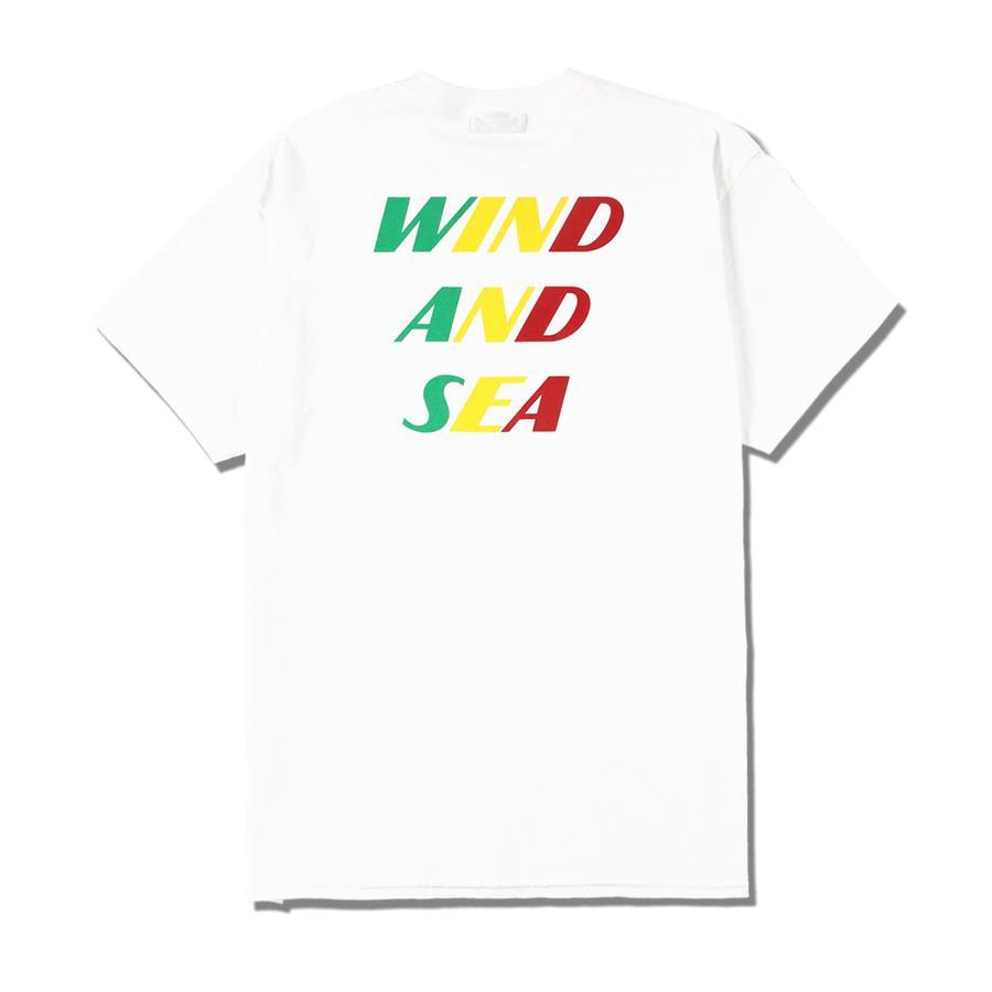 【 WIND AND SEA 】SEA (DLM) TRICOLOR TEE / WHITE Lサイズ (20S2-CS-06) ホワイト ウィンダンシー 白 Tシャツ_画像1