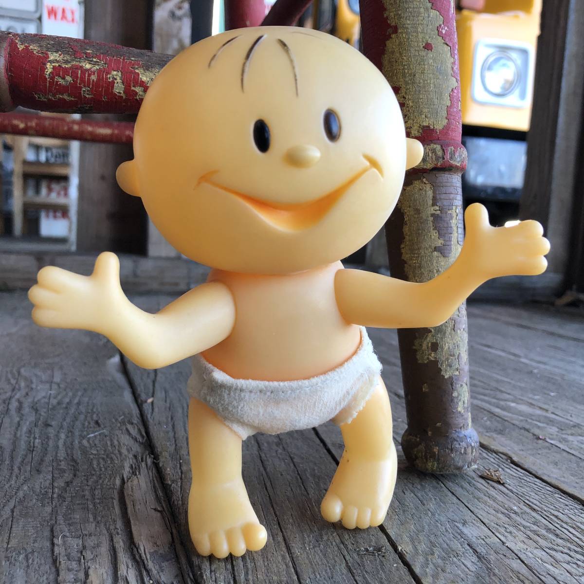 即決 1980 diapers Baby ダイパーサービス ダイパーズベイビー ソフビ オムツ 赤ちゃん アドバタイジング ビンテージ_画像8