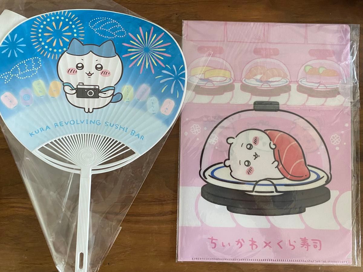 くら寿司 ちいかわ うちわ クリアファイル 全種類 コンプリート くら寿司 ちいかわ うちわ クリアファイル|Yahoo!フリマ(旧