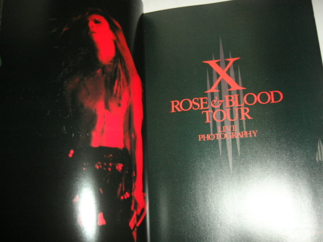 『Xライブ写真集 ROSE&BLOOD TOUR』 平成２年 初版 ARENA37℃７月号臨時増刊の画像3