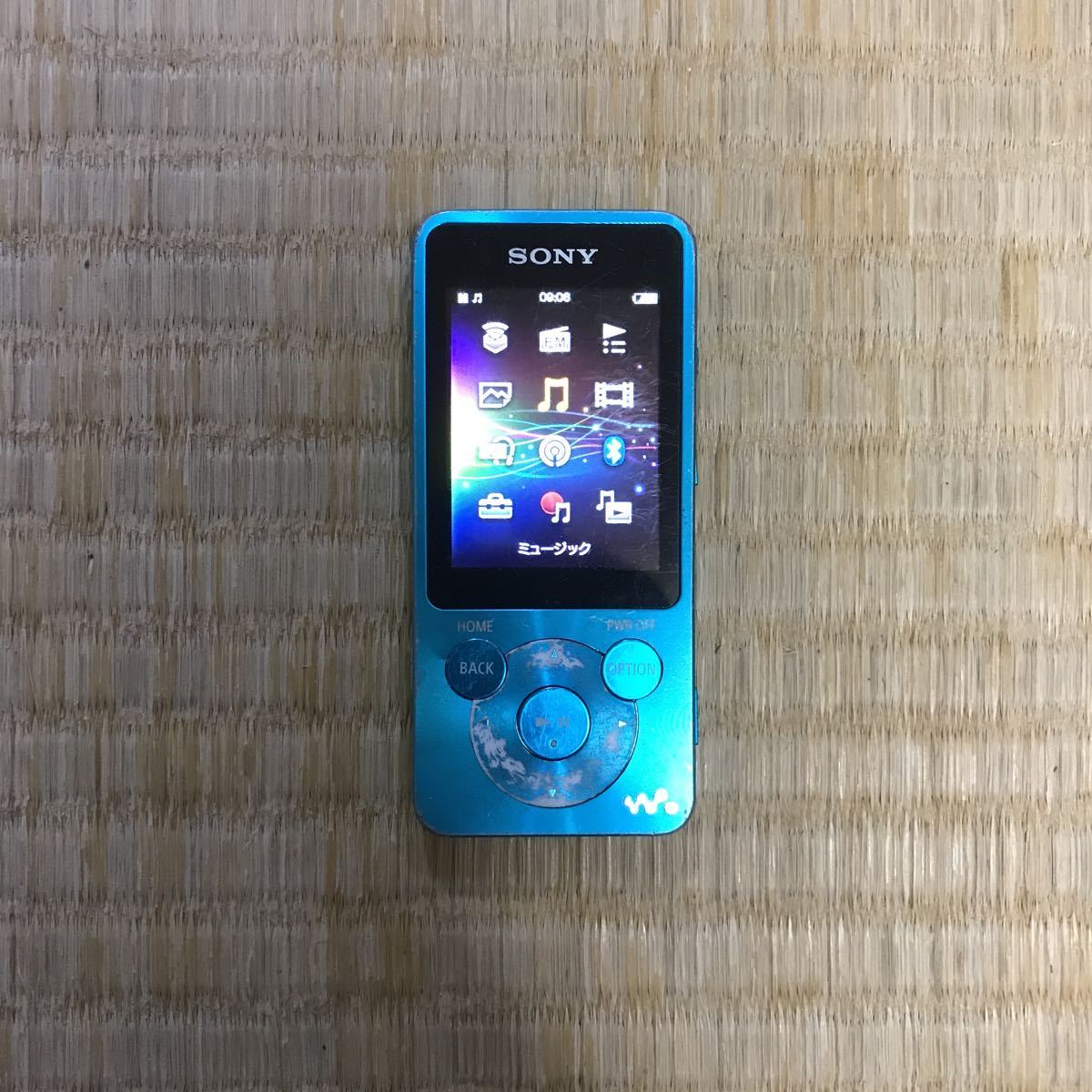 訳あり【WALKMAN】◆ウォークマン◆ SONY ソニー NW-S784 ブルーカラー 8GB Bluetooth対応 ブルートゥース_画像1