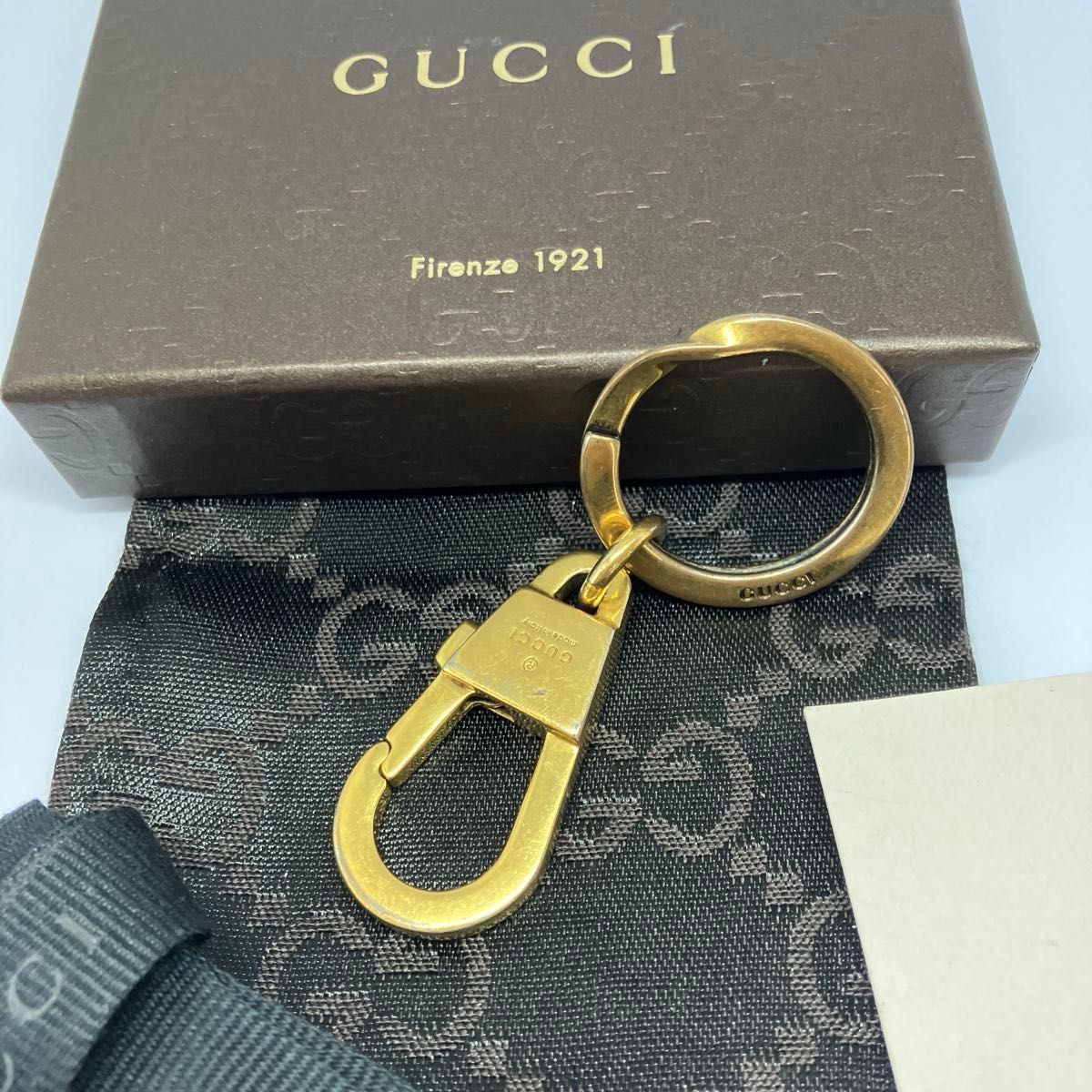 なつ 金欠の為大幅お値下げ‼️ 美品GUCCI キーリング ゴールド GUCCI キーホルダー ゴールド|Yahoo!フリマ(旧PayPayフリマ)