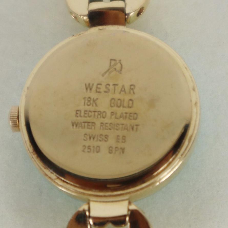 ヤフオク! - WESTAR 18K GOLD レディース 腕時計 稼働品 2510