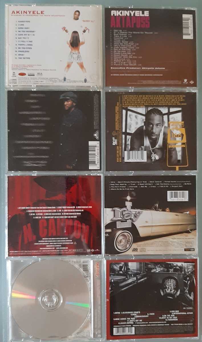 HIP HOP★CD 8枚 セット★リンプ limp ray ludacris DJ ロンソン ロード busta ファレル リル Biz Def wu Ghostface M.O.P. ルーツ ネイト