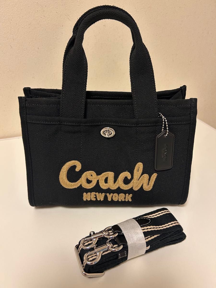 やっぱり黒!大人気モデル☆【COACH】カーゴトートバッグ26 COACH カーゴ トート バッグ 26|Yahoo!フリマ(旧PayPayフリマ)
