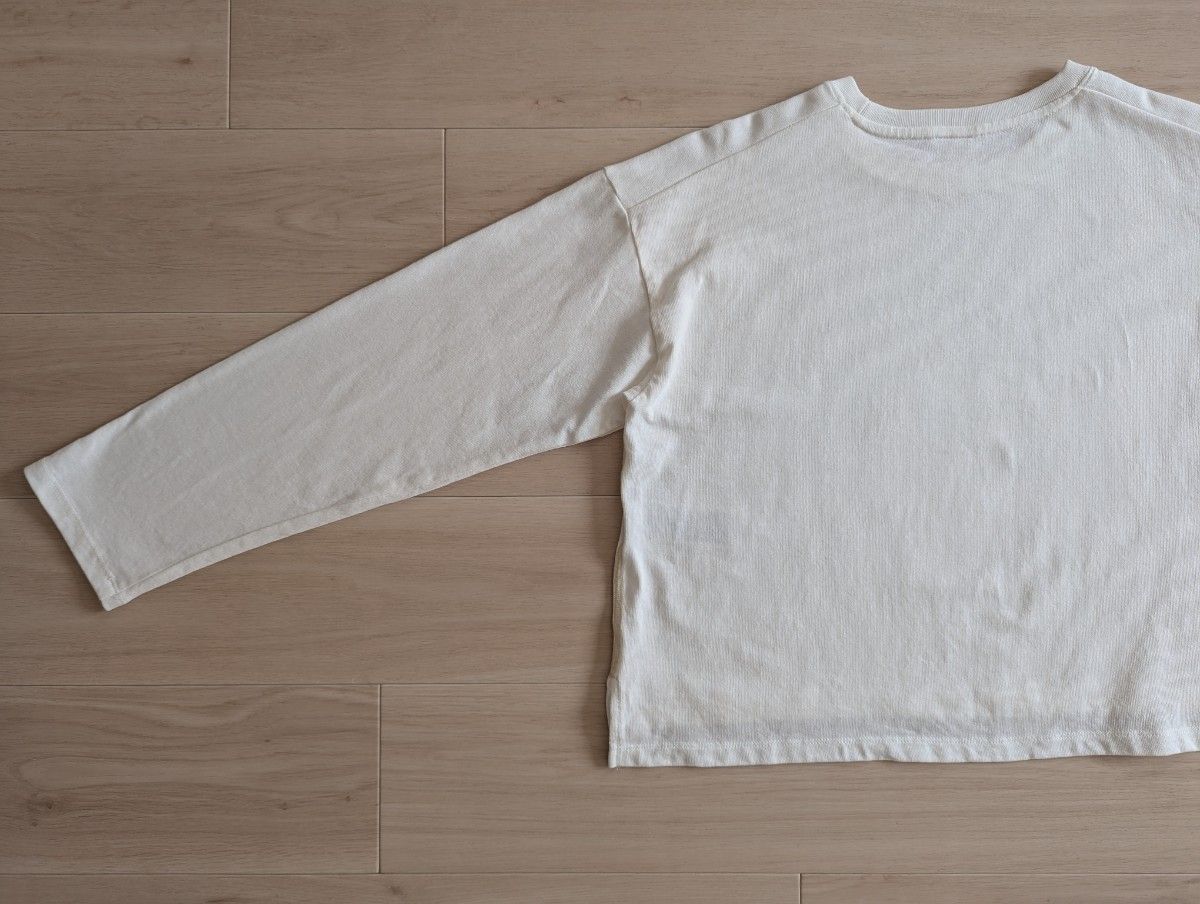 niko and... ニコアンド　COLOR マイスターロング TEE SHORT　クロップド丈/ロンT/カットソー